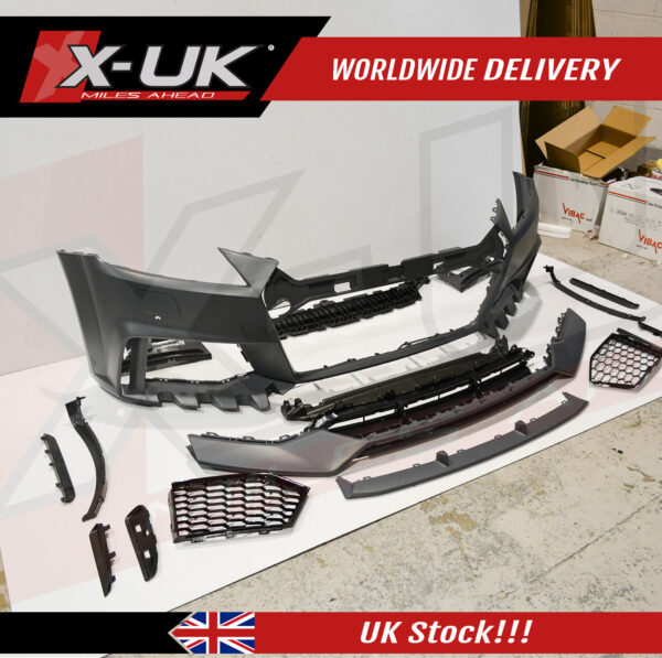 Audi TTRS style front bumper conversion for TT TTS TTRS 2014-2018 MK3