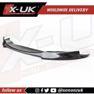 BMW 3 Series E92 M3 2006-2013 V style carbon fibre front splitter