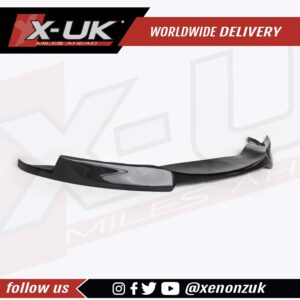 BMW 3 Series E92 M3 2006-2013 V style carbon fibre front splitter