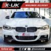 BMW 3 Series F30 F35 carbon fiber add-on front corner lips