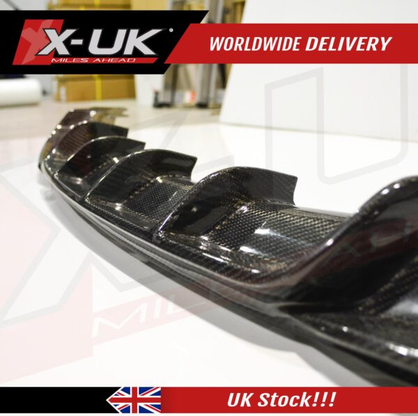 BMW 3 Series F30 F35 M Performance style carbon fibre rear diffuser