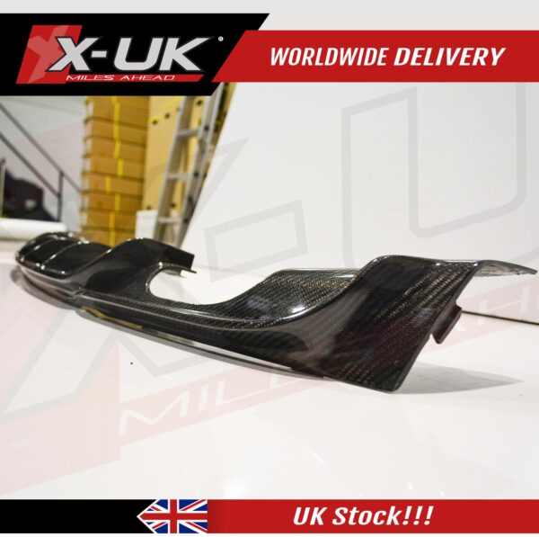 BMW 3 Series F30 F35 M Performance style carbon fibre rear diffuser