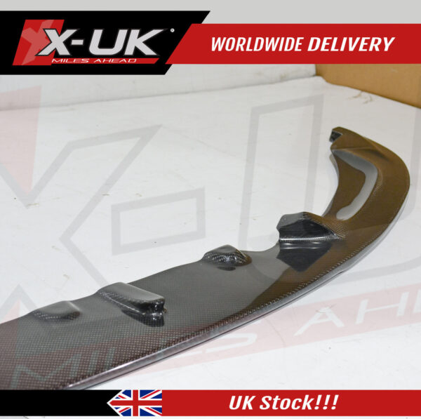 BMW 3 Series F80 M3 4 Series F82 F83 M4 3D style carbon fibre front splitter