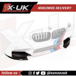 BMW F10 M5 2011-2017 carbon fiber front bumper corner splitter lip