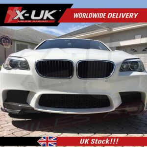 BMW F10 M5 2011-2017 carbon fiber front bumper corner splitter lip