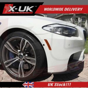 BMW F10 M5 2011-2017 carbon fiber front bumper corner splitter lip