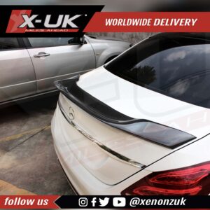 Mercedes CLS-Class W218 C218 R Style carbon fibre rear spoiler