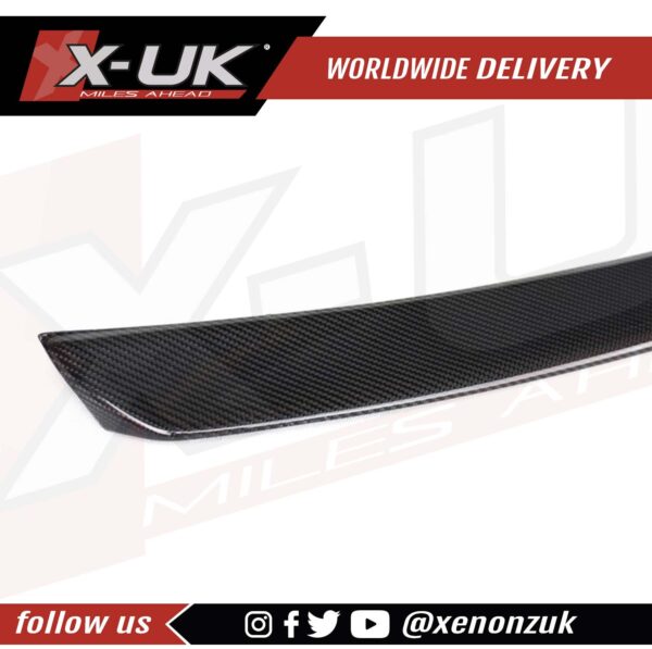 Mercedes C-Class W204 2007-2013 carbon fibre rear spoiler AMG style