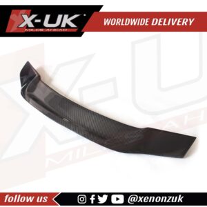 Mercedes C-Class W204 2007-2013 4 doors carbon fibre rear spoiler R style