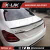 Mercedes C-Class W205 Saloon AMG style carbon fibre rear spoiler