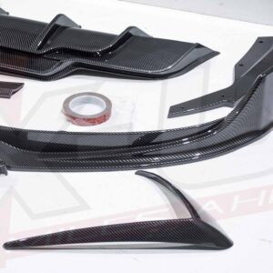 Tesla Model 3 2017-2021 body kit conversion front splitter skirts diffuser spoiler