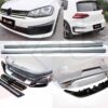 VW Golf 7 R400 style body kit conversion front bumper side skirts rear bumper