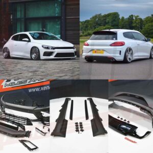 Scirocco R style body kit conversion for scirocco 2015-2017 front sides and rear