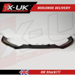 Audi RS7 2011-2014 3 piece ABS gloss black front lower splitter lip