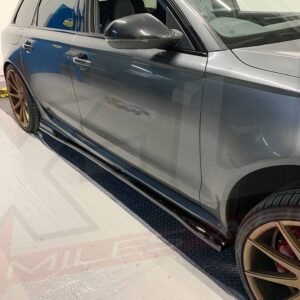 Audi RS6 C7 / C7.5 Avant 2011-2018 side skirt extension lips