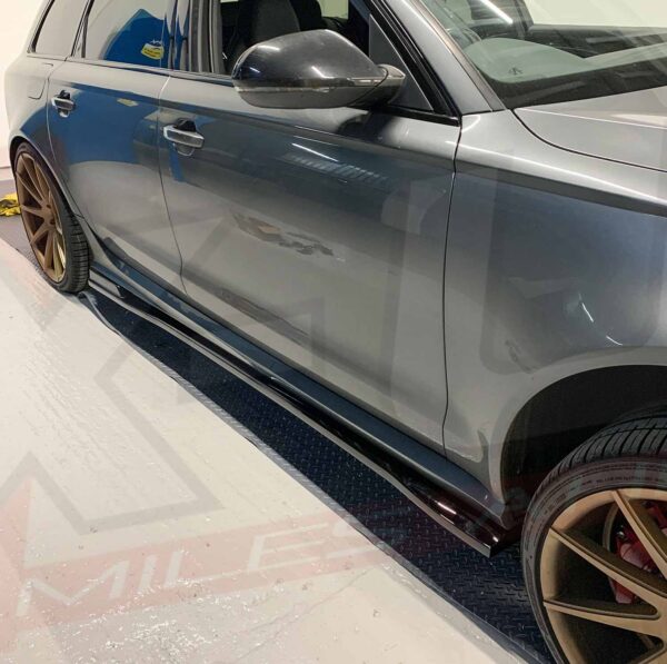 Audi RS6 C7 / C7.5 Avant 2011-2018 side skirt extension lips