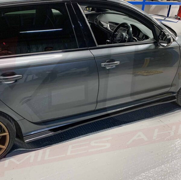 Audi RS6 C7 / C7.5 Avant 2011-2018 side skirt extension lips