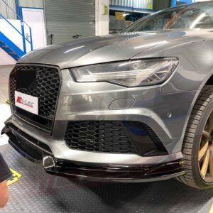 Audi RS6 C7 / C7.5 Avant 2011-2018 front bumper lower splitter lip