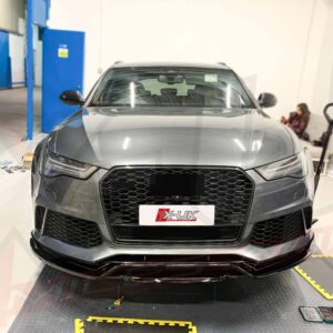 Audi RS6 C7 / C7.5 Avant 2011-2018 front bumper lower splitter lip