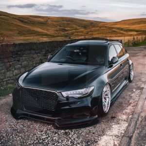 Audi RS6 C7 / C7.5 Avant 2011-2018 front bumper lower splitter lip