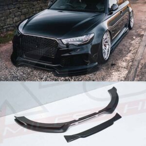 Audi RS6 Avant 2011-2018 front bumper lower splitter lip