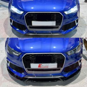 Audi RS6 C7 / C7.5 Avant 2011-2018 front bumper lower splitter lip