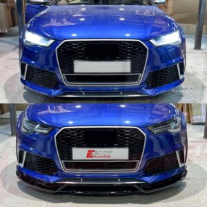 Audi RS6 C7 / C7.5 Avant 2011-2018 front bumper lower splitter lip