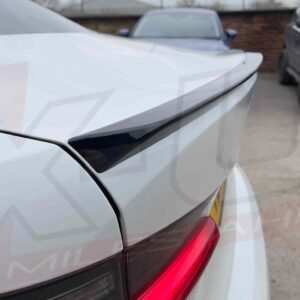 BMW 3 Series G20 M Sport 2019-2020 M Performance style gloss black boot spoiler and diffuser