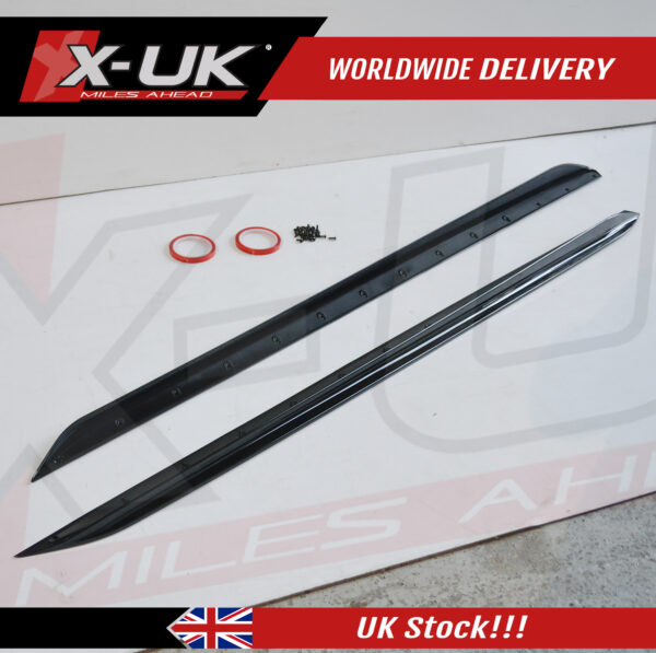 BMW 3 Series G20 gloss black side skirts