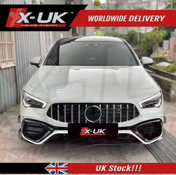 Mercedes X118 C118 CLA 45S style aero kit body kit front bumper rear diffuser