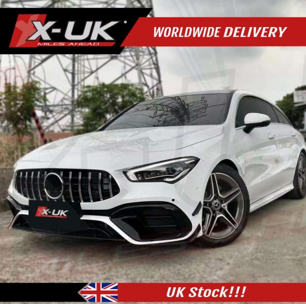 Mercedes X118 C118 CLA 45S style aero kit body kit front bumper rear diffuser