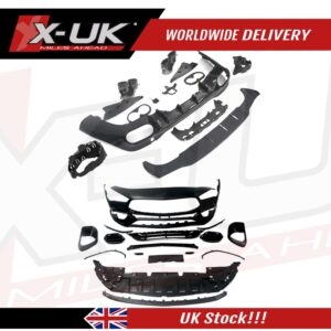 Mercedes X118 C118 CLA 45S style aero kit body kit front bumper rear diffuser