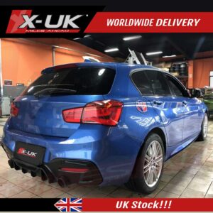 BMW 1 Series F20 2015-2017 LCI M competition body kit splitter skirts diffuser