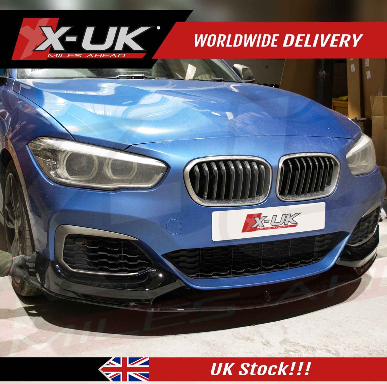 BMW 1 Series bumper F20 2015-2017 M2 CS style