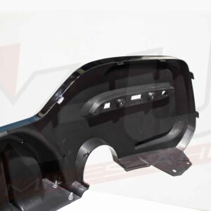 BMW 1 Series F20 2015-2017 LCI M Competition style rear diffuser valance