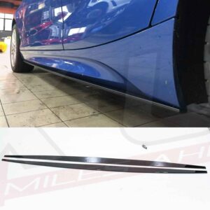 BMW 1 Series F20 2015-2017 LCI M competition gloss black side skirt blades