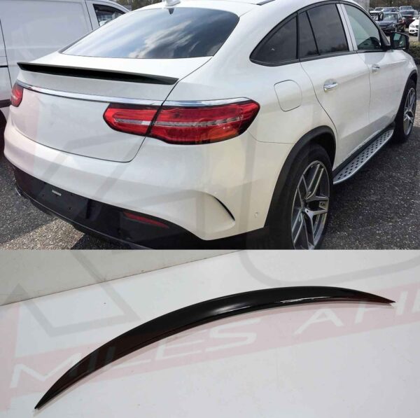 Mercedes GLE C292 coupe 2015-2018 AMG style gloss black rear boot spoiler