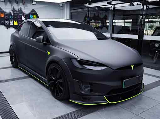 Tesla model X body kit conversion