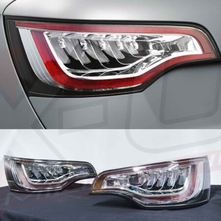 audi q7 4L led clear taillights