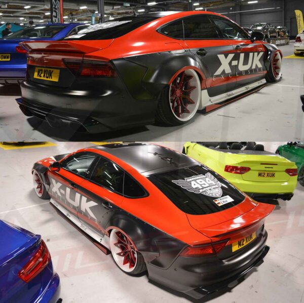 Audi RS7 2011-2014 XUK 666 wide body kit conversion fenders
