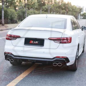 Audi A4 S4 2017-2019 B9 to RS4 style rear bumper body kit conversion