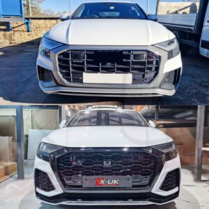 Audi Q8 2019-2022 to RSQ8 style body kit conversion front and rear bumper