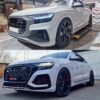 Audi Q8 2019-2022 to RSQ8 style body kit conversion front and rear bumper