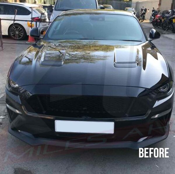 Ford Mustang 2018-2022 Mach 1 style front bumper conversion body kit