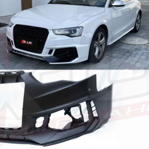 Audi RS5 B9 style front bumper conversion for Audi A5 S5 2012-2015 Coupe Convertible