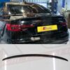 Audi A4 2016-2022 B9 S4 style rear boot trunk spoiler gloss black