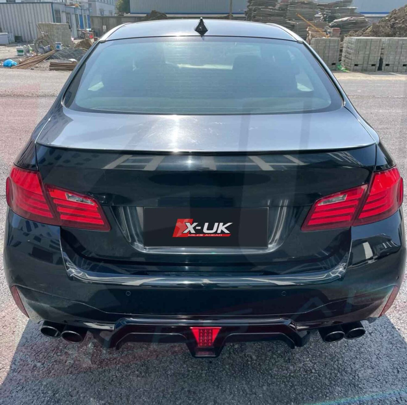 BMW F10 body kit M5 CS style front rear bumper and diffuser