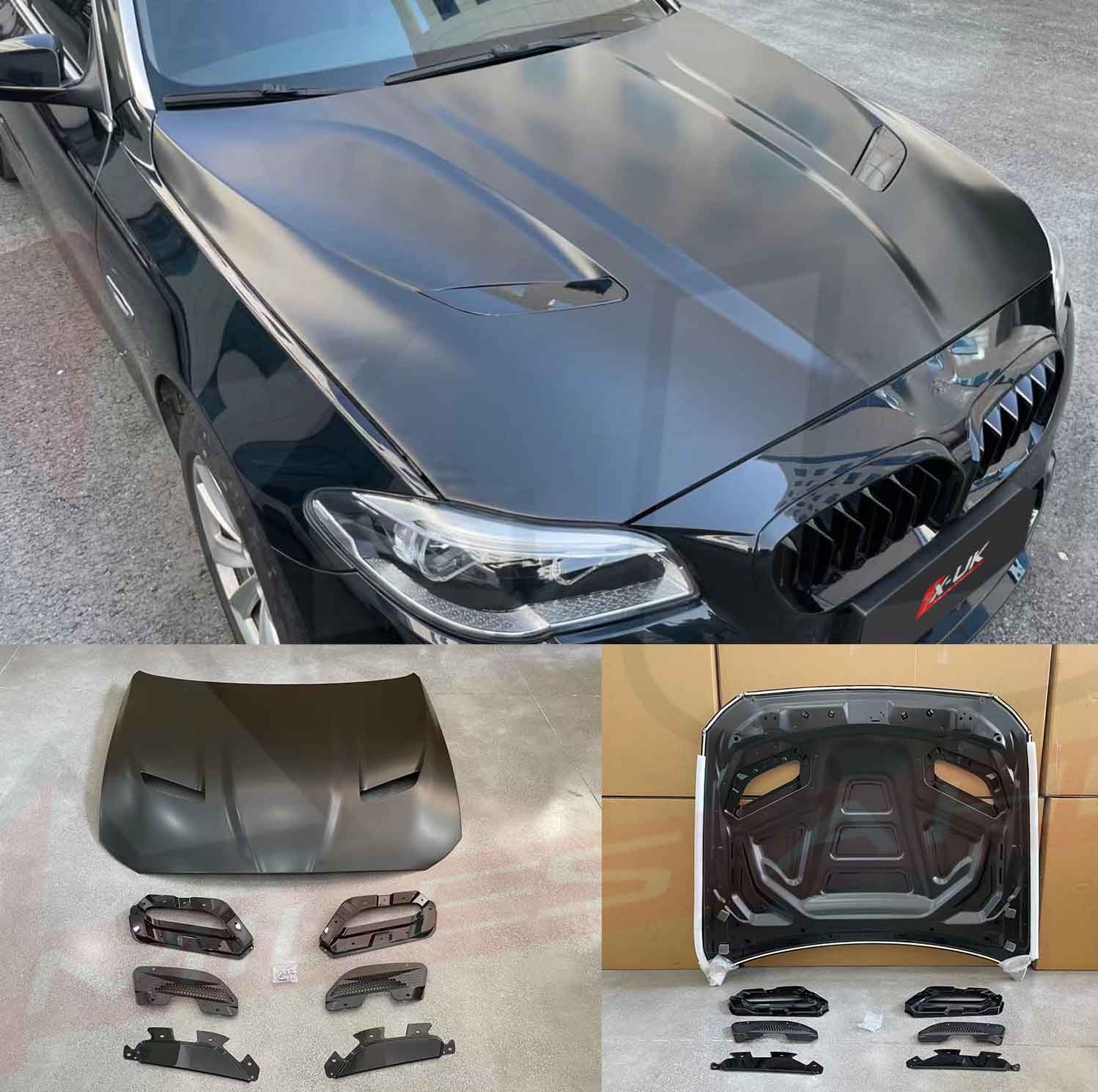BMW 5 Series F10 F11 M5 2011-2016 to M5 CS style aluminium bonnet hood