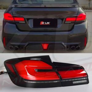 BMW F10 5 Series 2011-2016 G30 style dynamic LED tail lights