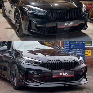 BMW 1 Series F40 M Performance style body kit gloss black 2019-2022